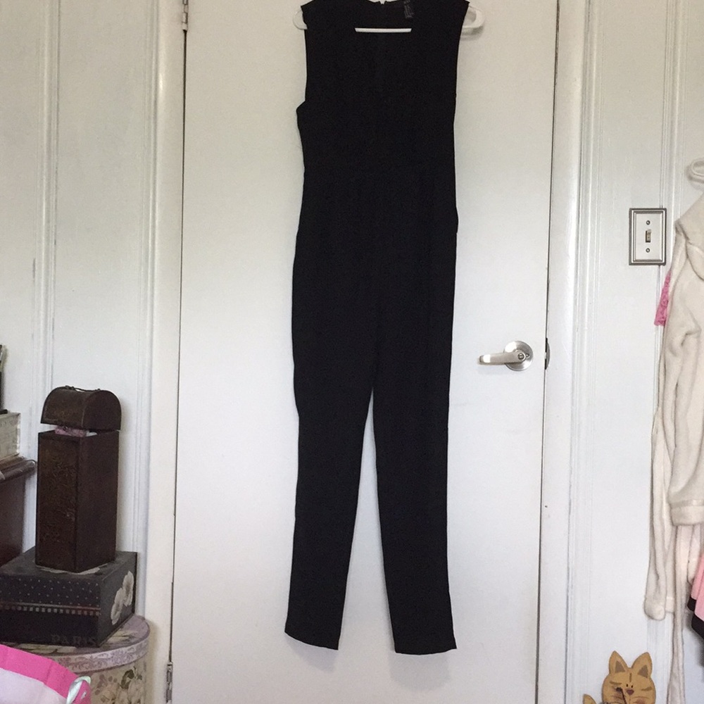 Black jumpsuit